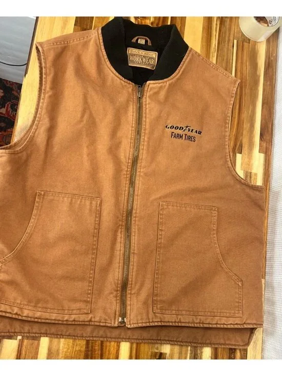 Swingster Workwear vest, XL, Goodyear Farm Tires, workwear, country, outdoors - Picture 10 of 14